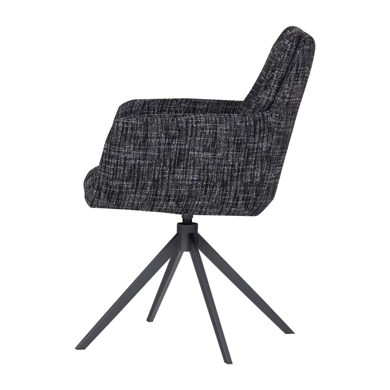 Matstol Grant med snurrfunktion - Svart - Möbler - Stolar & fåtöljer - Matstol & köksstol