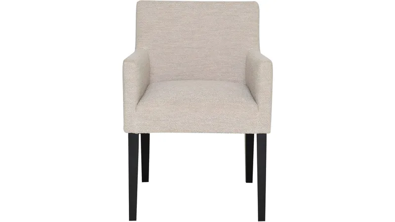 Matstol Hammar med Armstöd i Bouclétyg - beige - Möbler - Stolar & fåtöljer - Matstol & köksstol