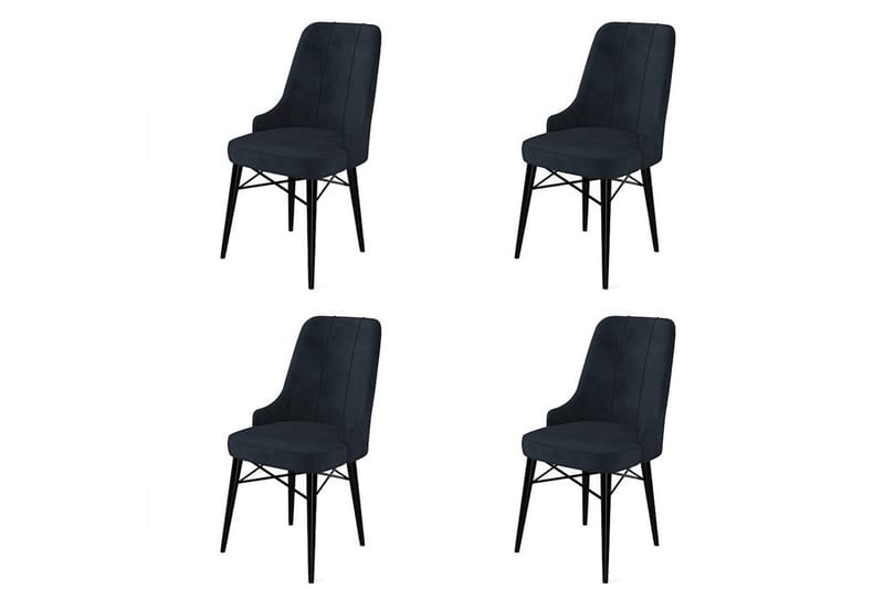 Matstol Jandela Antracit / Svart, Antracit / Svart