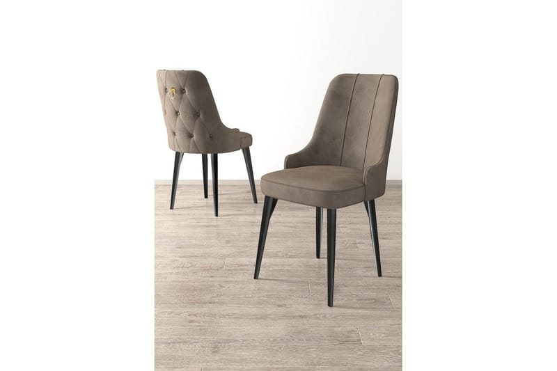 Matstol Jebi Cappuccino / svart - Cappuccino / svart - Möbler - Stolar & fåtöljer - Matstol & köksstol