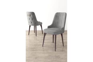 Matstol Jebi Grå / Brun