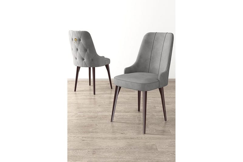 Matstol Jebi Grå / Brun - Grå / Brun - Möbler - Stolar & fåtöljer - Matstol & köksstol