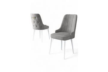 Matstol Jebi Grå / Vit