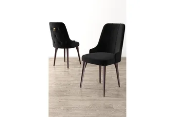 Matstol Jebi Svart / Brun