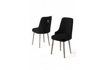 Matstol Jebi Svart / Krom