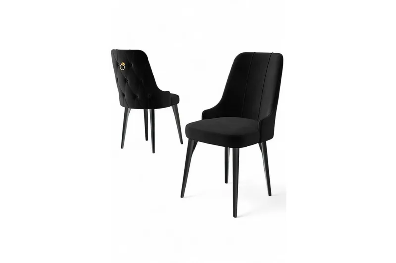 Matstol Jebi Svart - Svart - Möbler - Stolar & fåtöljer - Matstol & köksstol
