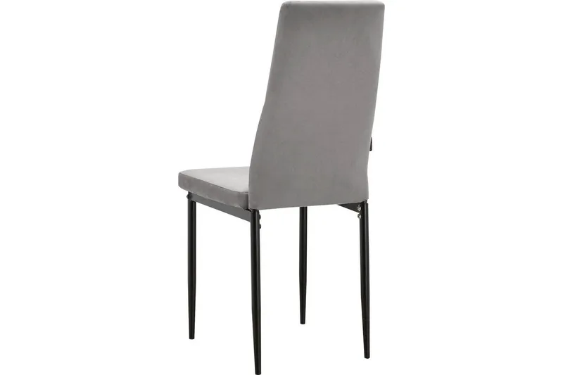 Matstol Kelly Grå, Sammet - Grå, Sammet - Möbler - Stolar & fåtöljer - Matstol & köksstol