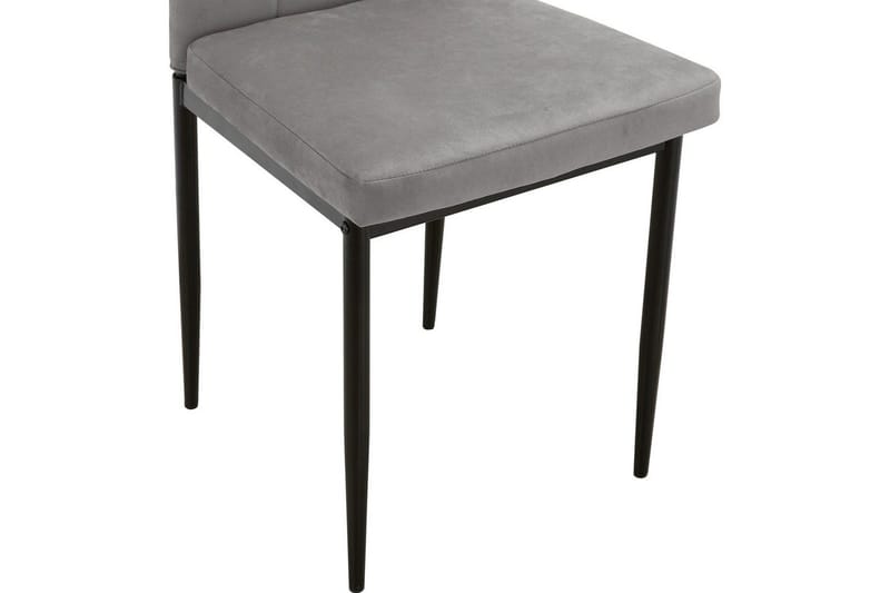 Matstol Kelly Grå, Sammet - Grå, Sammet - Möbler - Stolar & fåtöljer - Matstol & köksstol