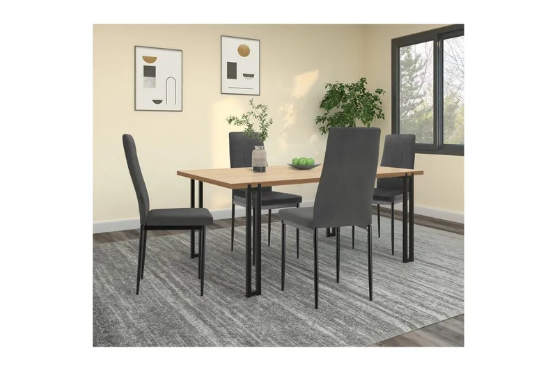 Matstol Kelly Svart, PU - Svart, PU - Möbler - Stolar & fåtöljer - Matstol & köksstol