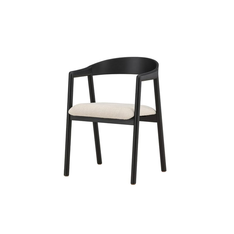 Matstol Långön - Svart - Möbler - Stolar & fåtöljer - Karmstol