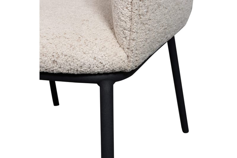 Matstol Leon - Naturlig Melange - Möbler - Stolar & fåtöljer - Karmstol