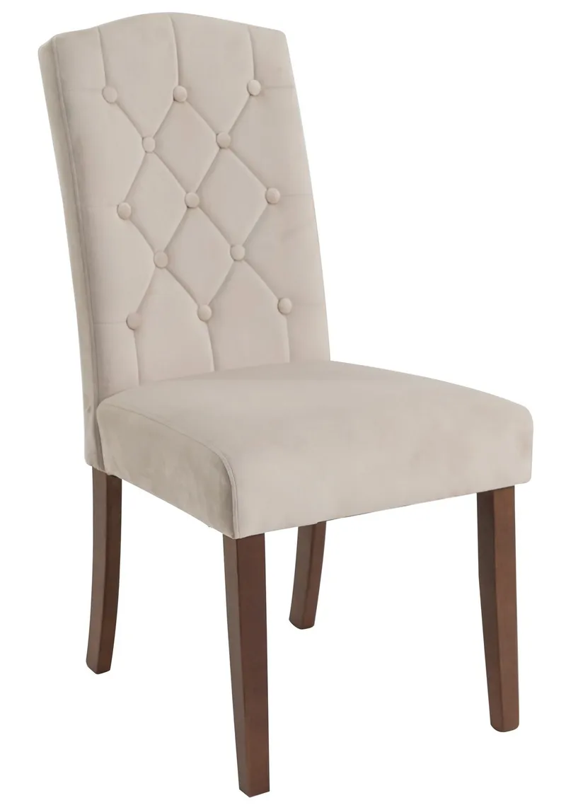 Matstol Lexington, Beige/mörkbrun