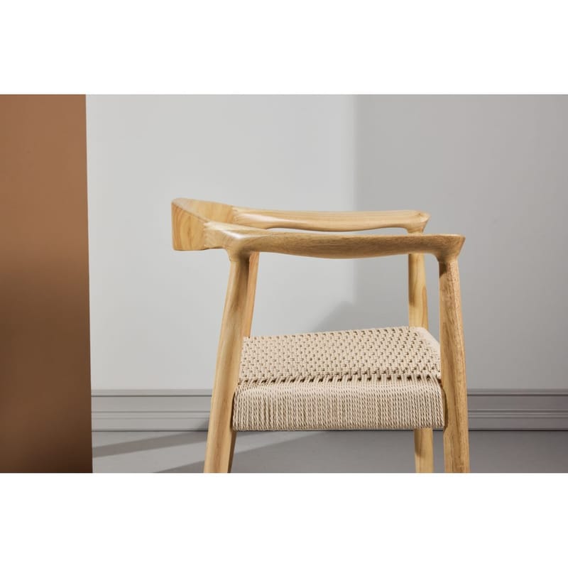 Matstol Lovön - Whitewash - Möbler - Stolar & fåtöljer - Karmstol