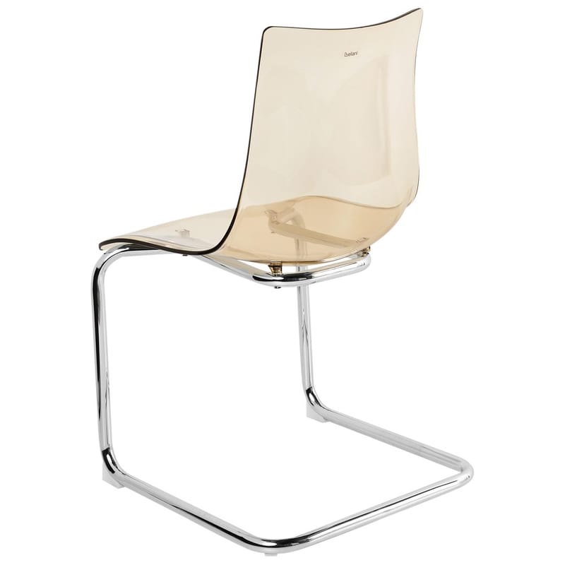 Matstol Marshall 2-pack - Transparent, Orange, Silver - Möbler - Stolar & fåtöljer - Matstol & köksstol