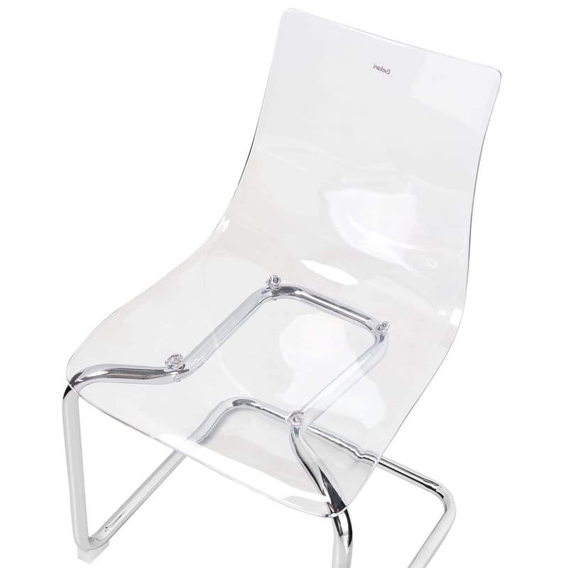 Matstol Marshall 2-pack - Transparent, Silver - Möbler - Stolar & fåtöljer - Matstol & köksstol