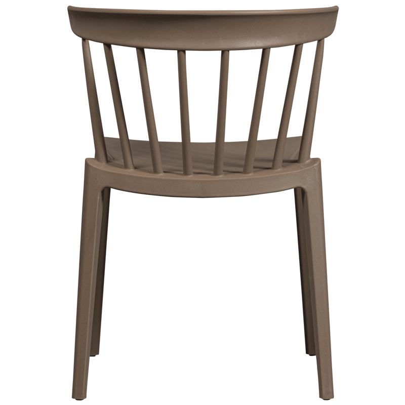 Matstol med ribbor Bliss Utomhus - Brun Melange - Möbler - Stolar & fåtöljer - Matstol & köksstol