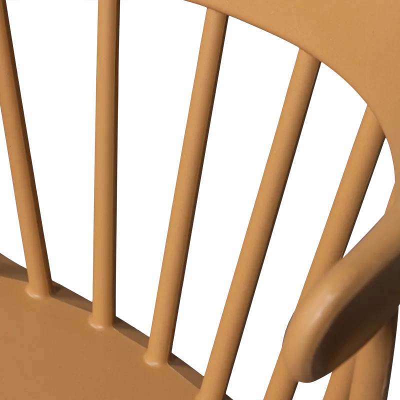 Matstol med ribbor Bliss Utomhus - Karamell Melange - Möbler - Stolar & fåtöljer - Matstol & köksstol