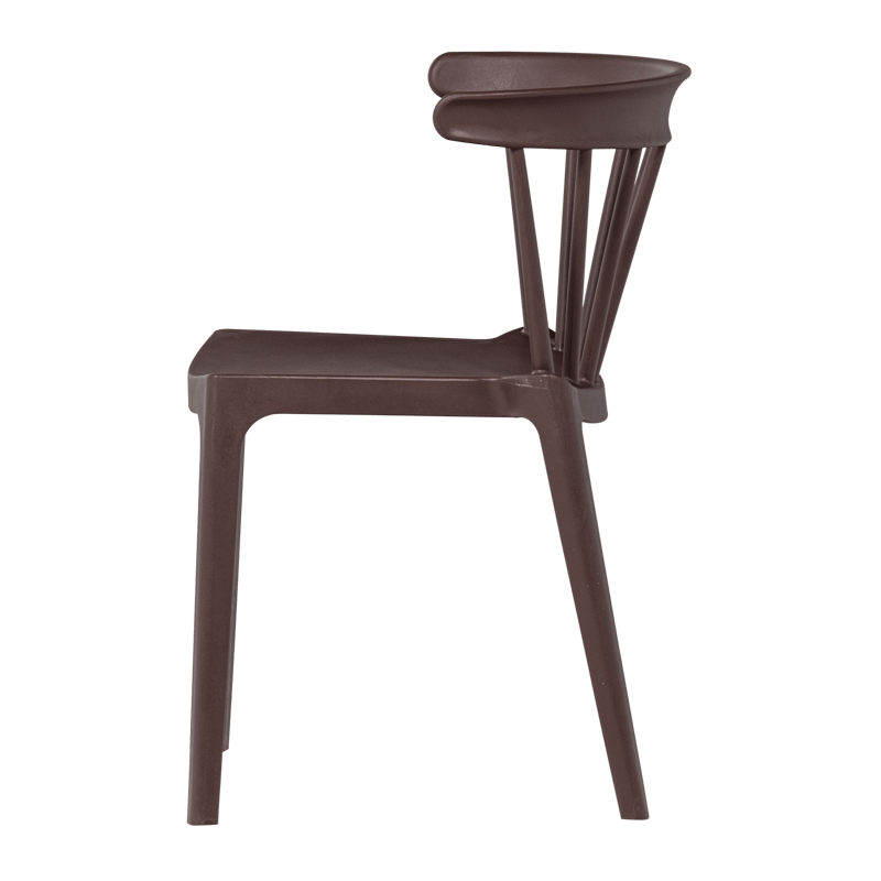 Matstol med ribbor Bliss Utomhus - Lila/Brun - Möbler - Stolar & fåtöljer - Matstol & köksstol