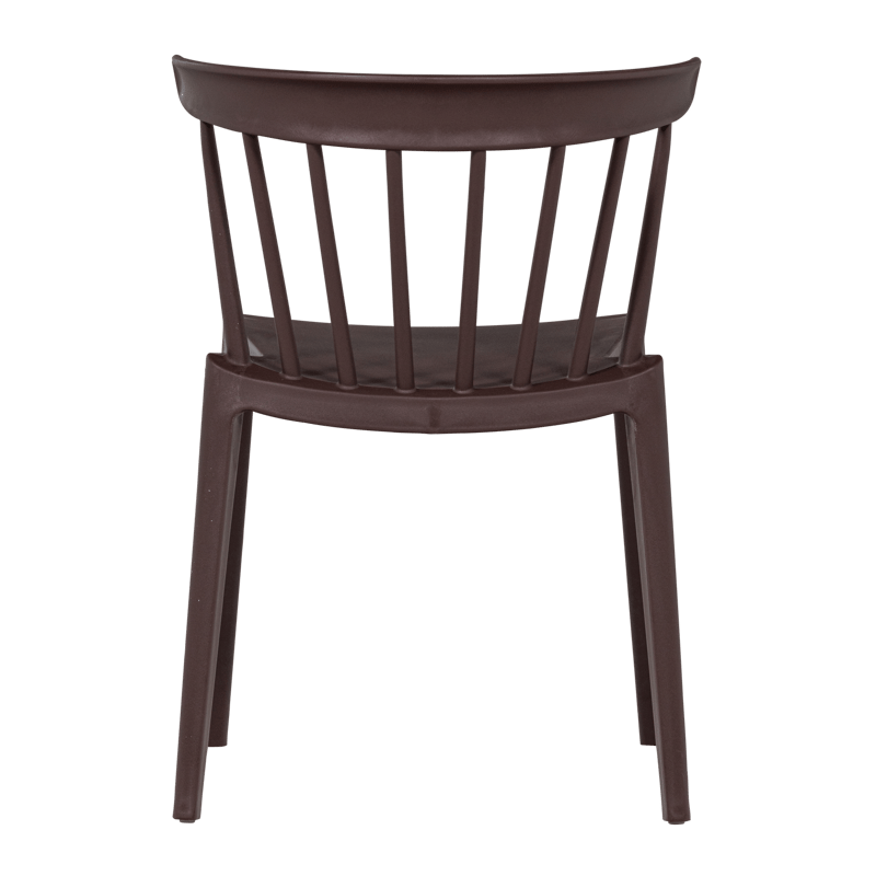 Matstol med ribbor Bliss Utomhus - Lila/Brun - Möbler - Stolar & fåtöljer - Matstol & köksstol