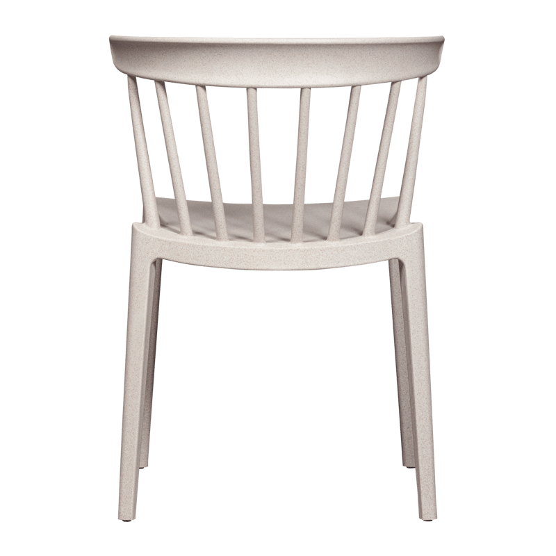 Matstol med ribbor Bliss Utomhus - Offwhite Melange - Möbler - Stolar & fåtöljer - Matstol & köksstol