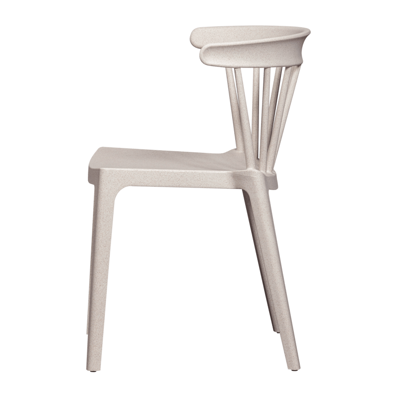 Matstol med ribbor Bliss Utomhus - Offwhite Melange - Möbler - Stolar & fåtöljer - Matstol & köksstol