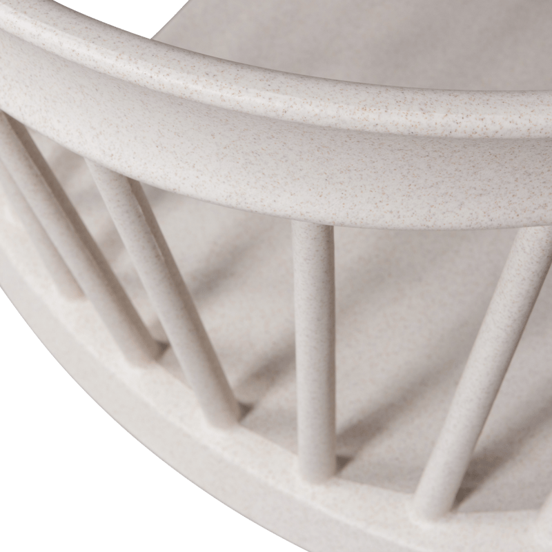 Matstol med ribbor Bliss Utomhus - Offwhite Melange - Möbler - Stolar & fåtöljer - Matstol & köksstol