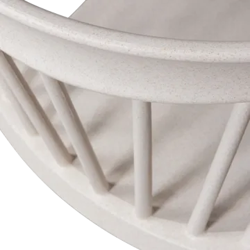 Matstol med ribbor Bliss Utomhus - Offwhite Melange - Möbler - Stolar & fåtöljer - Matstol & köksstol