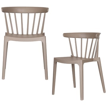 Matstol med ribbor Bliss Utomhus - Taupe - Möbler - Stolar & fåtöljer - Matstol & köksstol