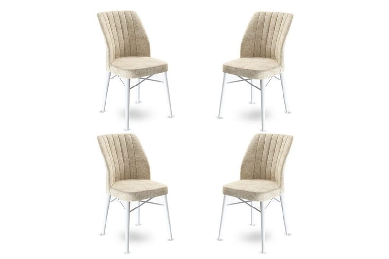 Matstol Miraen Gräddfärgad / Vit, Gräddfärgad / Vit