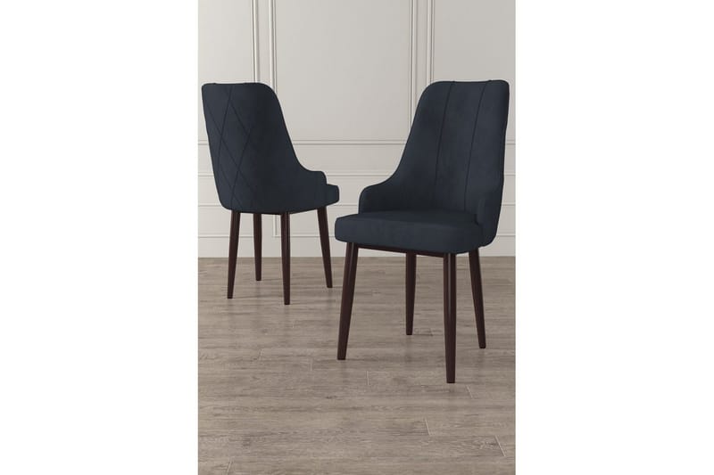 Matstol Mobarkar Antracit / Brun - Antracit / Brun - Möbler - Stolar & fåtöljer - Matstol & köksstol