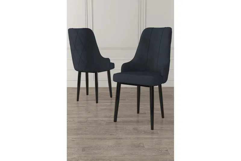 Matstol Mobarkar Antracit / Svart - Antracit / Svart - Möbler - Stolar & fåtöljer - Matstol & köksstol