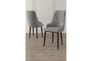 Matstol Mobarkar Grå / Brun