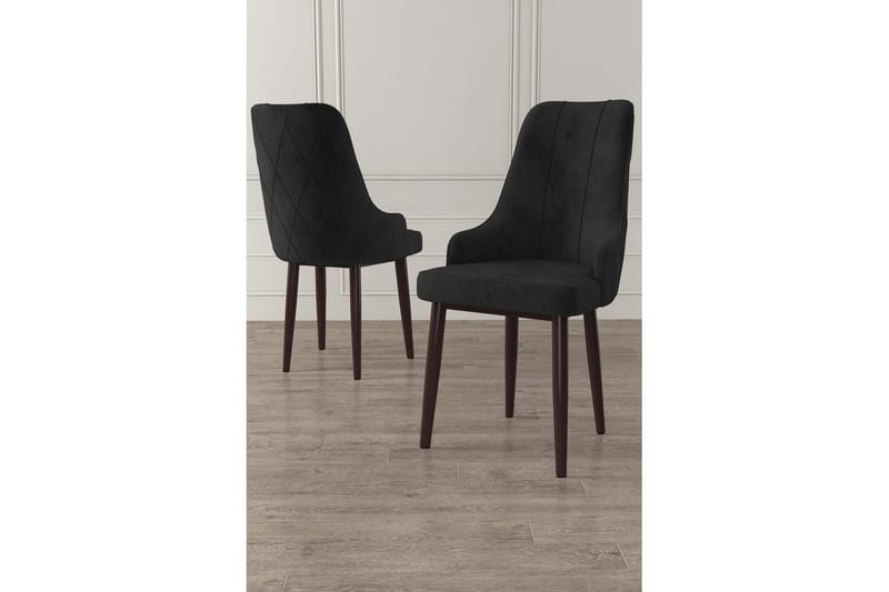 Matstol Mobarkar Svart / Brun, Svart / Brun