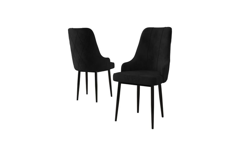 Matstol Mobarkar Svart, Svart