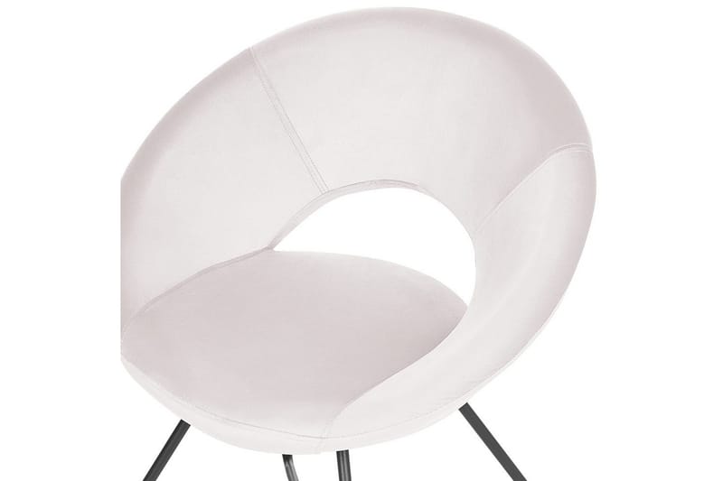 Matstol Rachel - Off-white, Svart - Möbler - Stolar & fåtöljer - Fåtölj