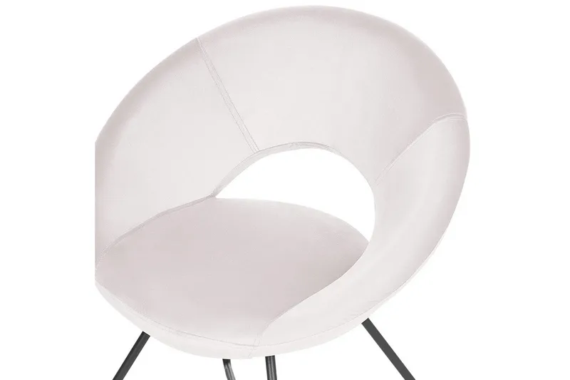 Matstol Rachel - Off-white, Svart - Möbler - Stolar & fåtöljer - Matstol & köksstol