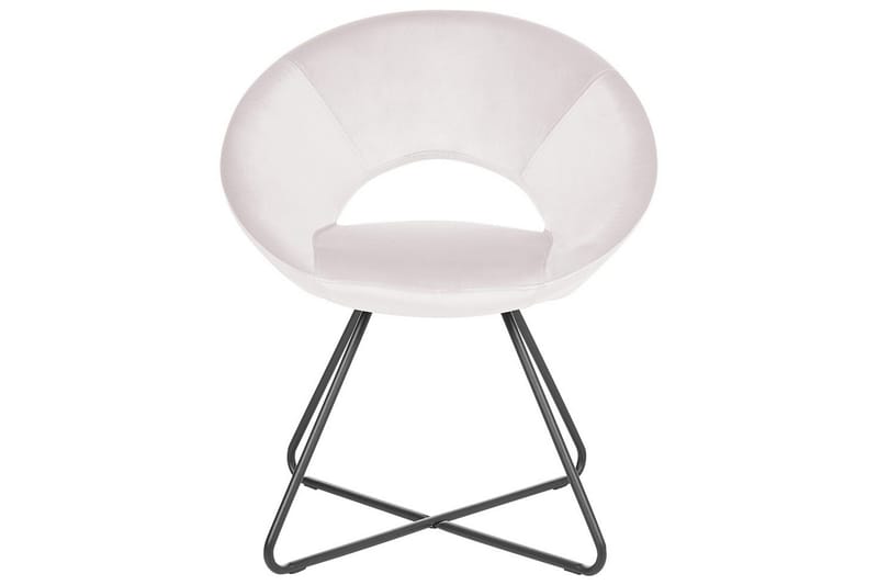 Matstol Rachel - Off-white, Svart - Möbler - Stolar & fåtöljer - Fåtölj