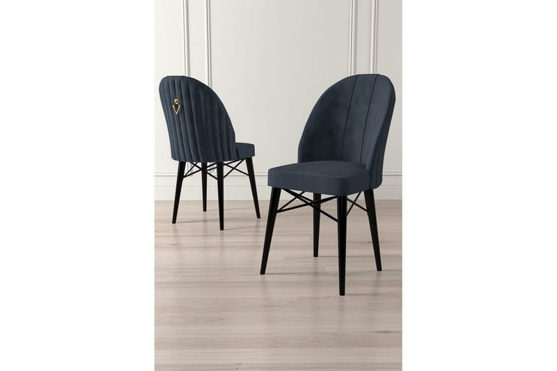 Matstol Ritim Antracit / Svart - Antracit / Svart - Möbler - Stolar & fåtöljer - Matstol & köksstol