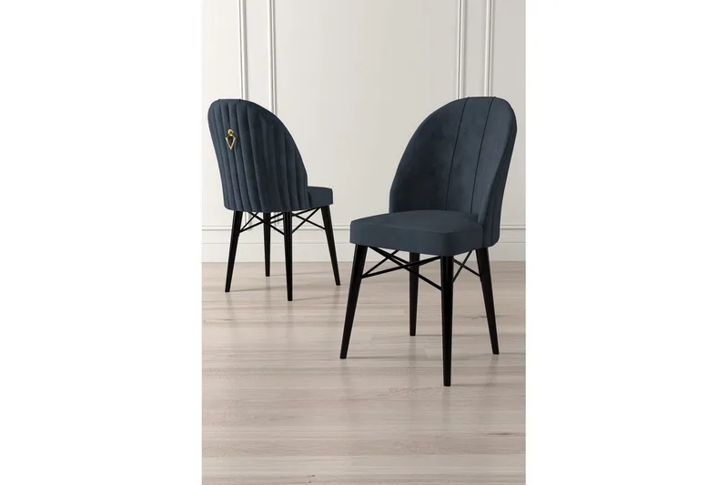 Matstol Ritim Antracit / Svart - Antracit / Svart - Möbler - Stolar & fåtöljer - Matstol & köksstol
