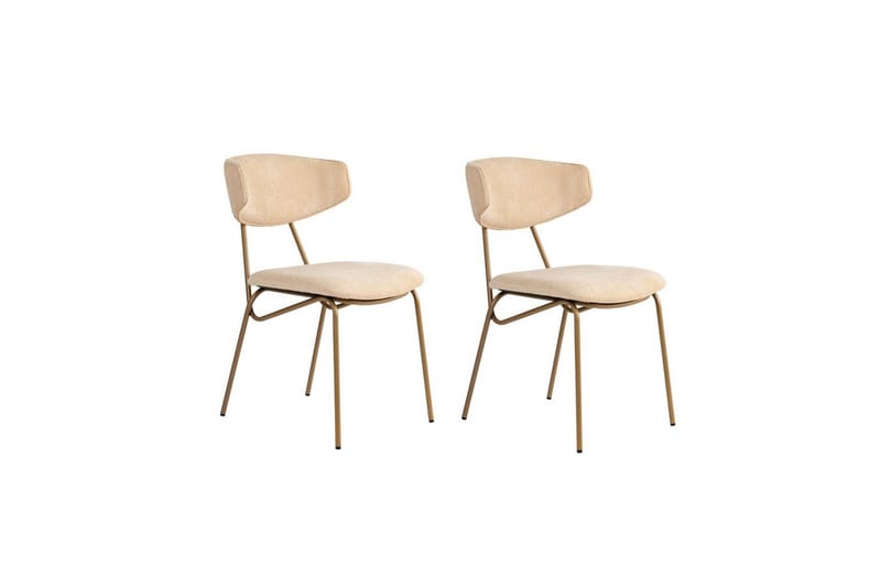 Matstol Sanroman Beige / Rany - Beige / Rany - Möbler - Stolar & fåtöljer - Matstol & köksstol