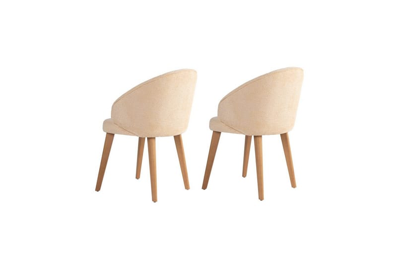 Matstol Sanroman Classic Beige / Ljus Ek - Beige / Ljus Ek - Möbler - Stolar & fåtöljer - Matstol & köksstol