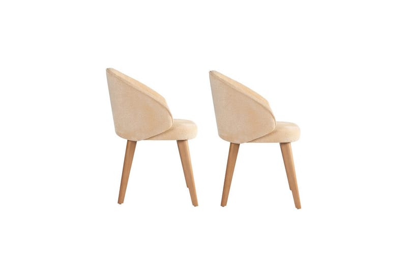 Matstol Sanroman Classic Beige / Ljus Ek - Beige / Ljus Ek - Möbler - Stolar & fåtöljer - Matstol & köksstol