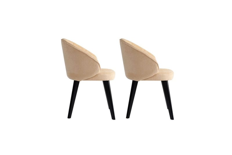 Matstol Sanroman Classic Beige / Svart - Beige / Svart - Möbler - Stolar & fåtöljer - Matstol & köksstol