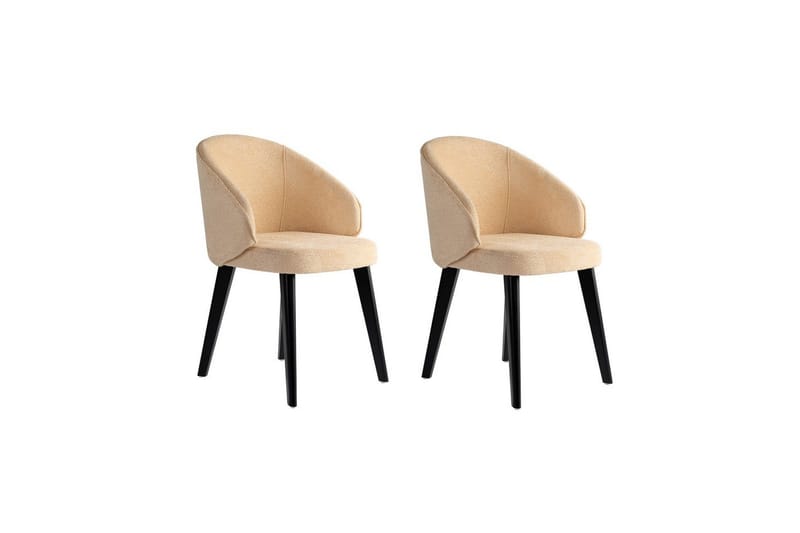 Matstol Sanroman Classic Beige / Svart - Beige / Svart - Möbler - Stolar & fåtöljer - Matstol & köksstol