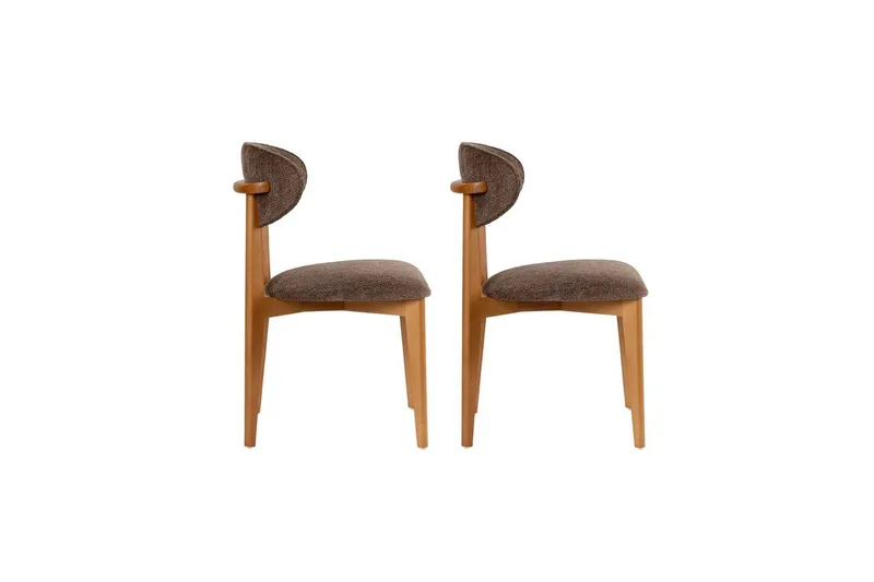 Matstol Sanroman Classic Brun / Mörk Ek - Brun / Mörk Ek - Möbler - Stolar & fåtöljer - Matstol & köksstol