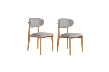 Matstol Sanroman Classic Grå / Ljus ek