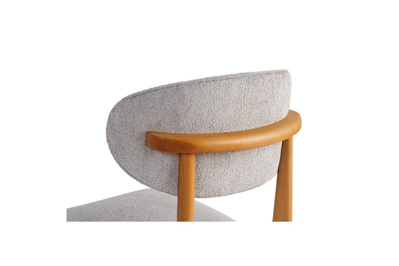 Matstol Sanroman Classic Grå / Mörk ek - Grå / Mörk ek - Möbler - Stolar & fåtöljer - Matstol & köksstol