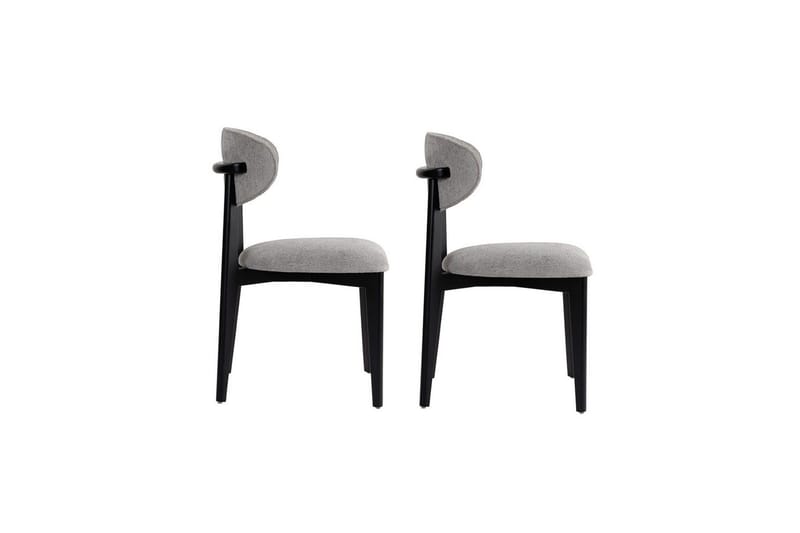 Matstol Sanroman Classic Grå / Svart - Grå / Svart - Möbler - Stolar & fåtöljer - Matstol & köksstol