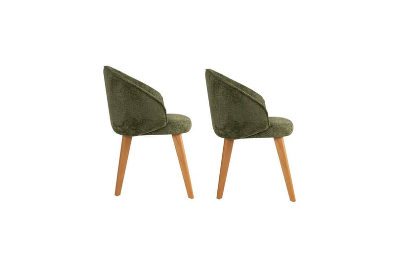Matstol Sanroman Classic Grön / Mörk Ek - Grön / Mörk Ek - Möbler - Stolar & fåtöljer - Matstol & köksstol