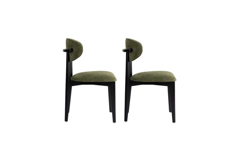 Matstol Sanroman Classic Grön / Svart - Grön / Svart - Möbler - Stolar & fåtöljer - Matstol & köksstol